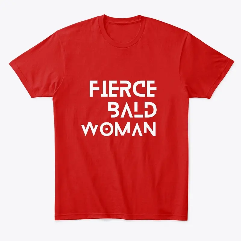 Fierce Bald Woman