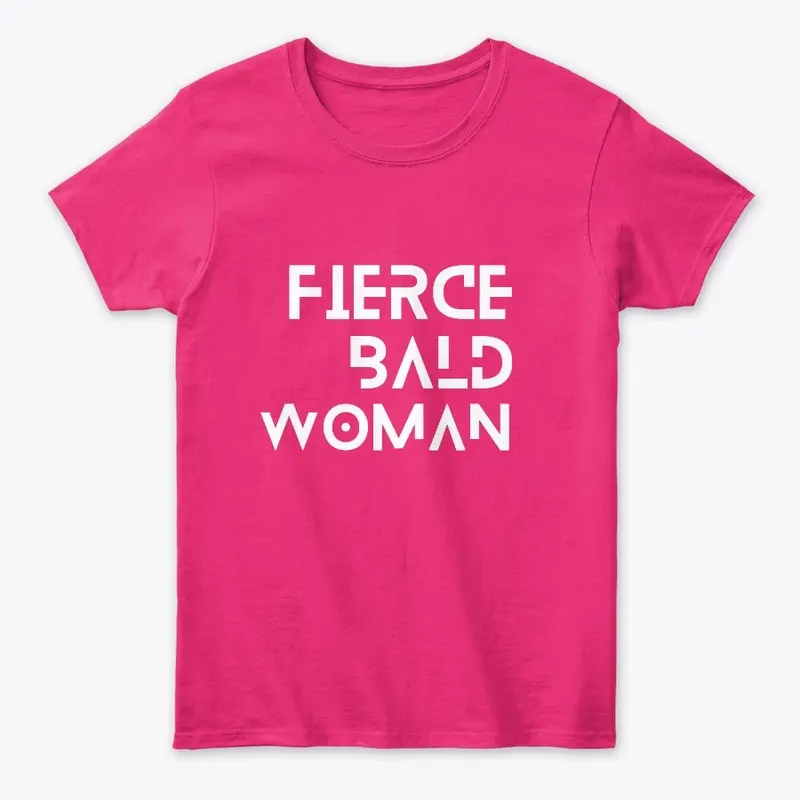 Fierce Bald Woman